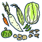 高原野菜の図